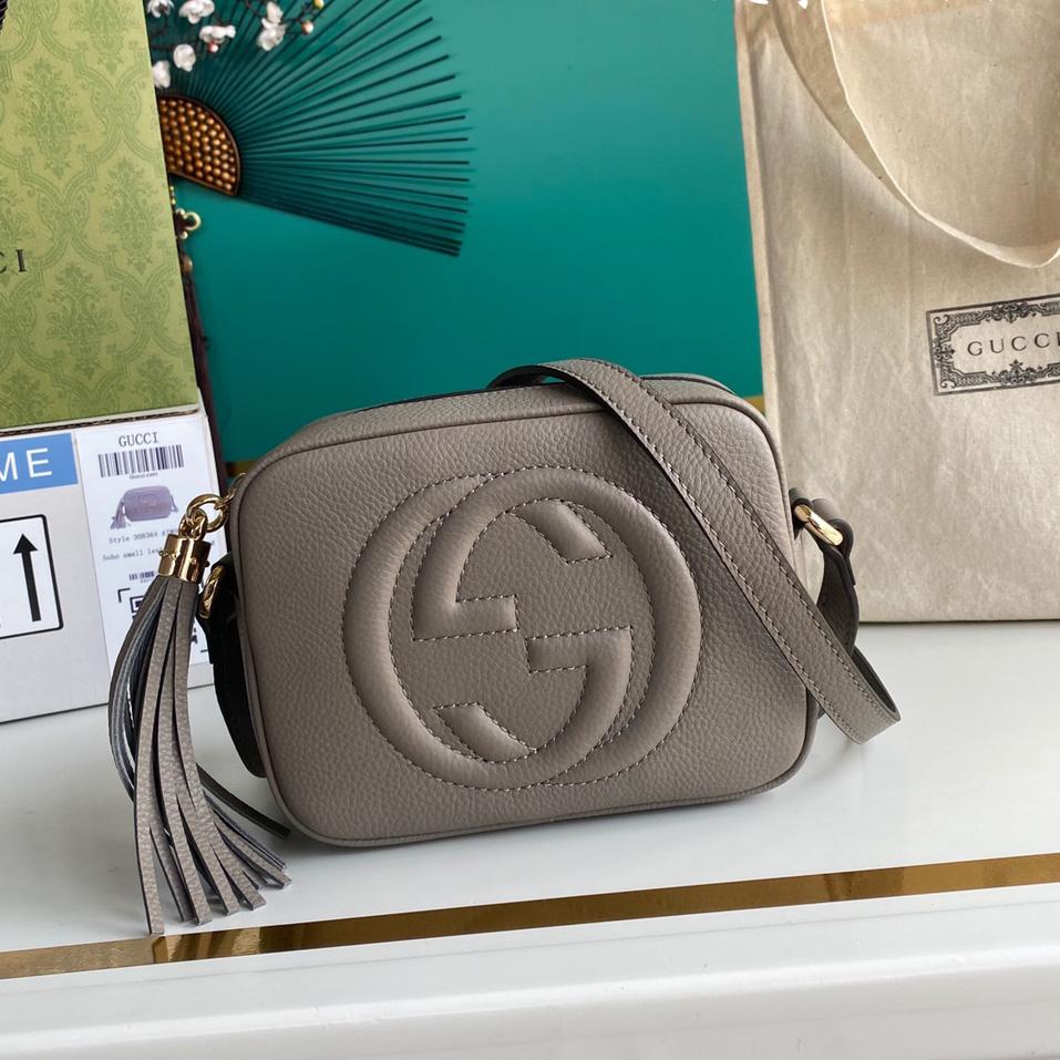 Gucci Soho Small Leather Disco Bag(22-15-7cm) - PerfectKickZ