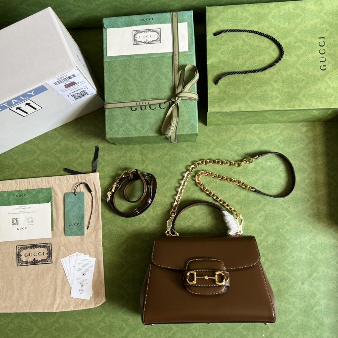Gucci Horsebit 1955 Medium Bag(29-20-13cm) - PerfectKickZ