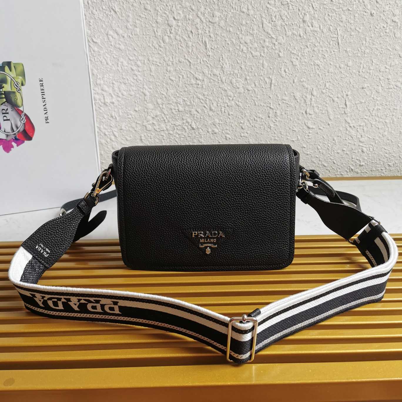Prada Leather Shoulder Bag - PerfectKickZ