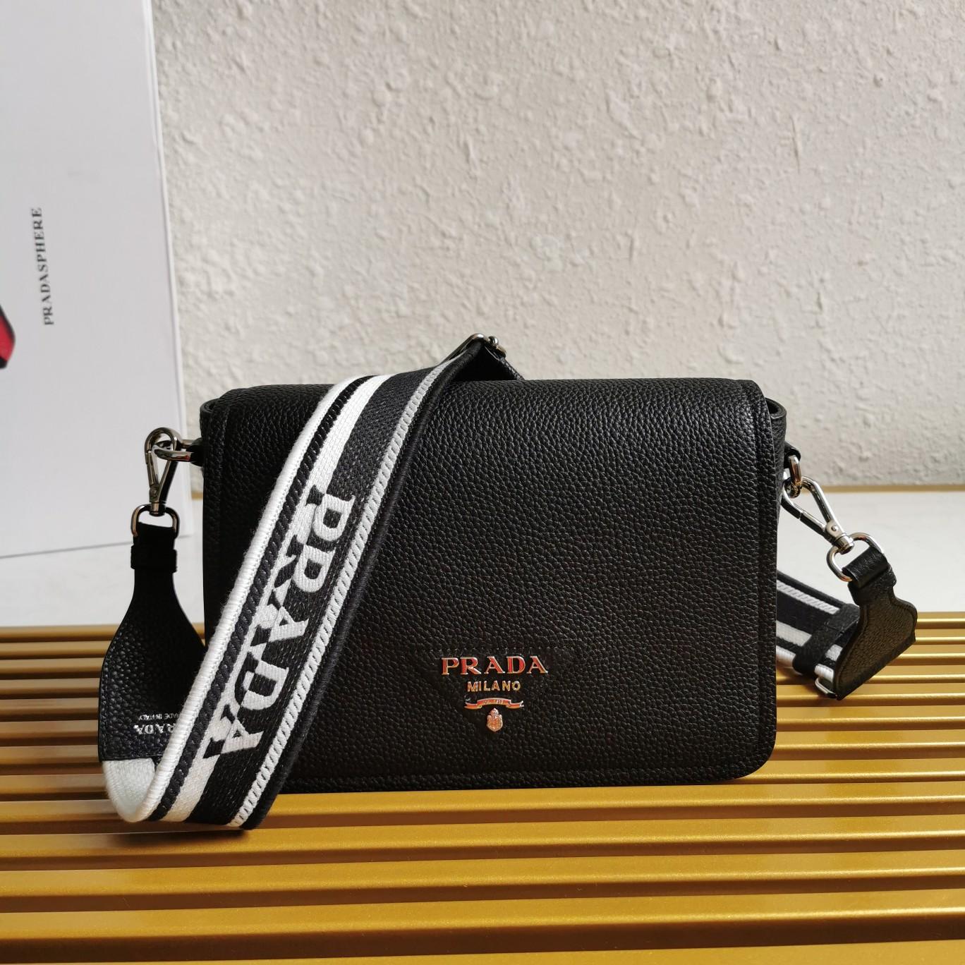 Prada Leather Shoulder Bag - PerfectKickZ