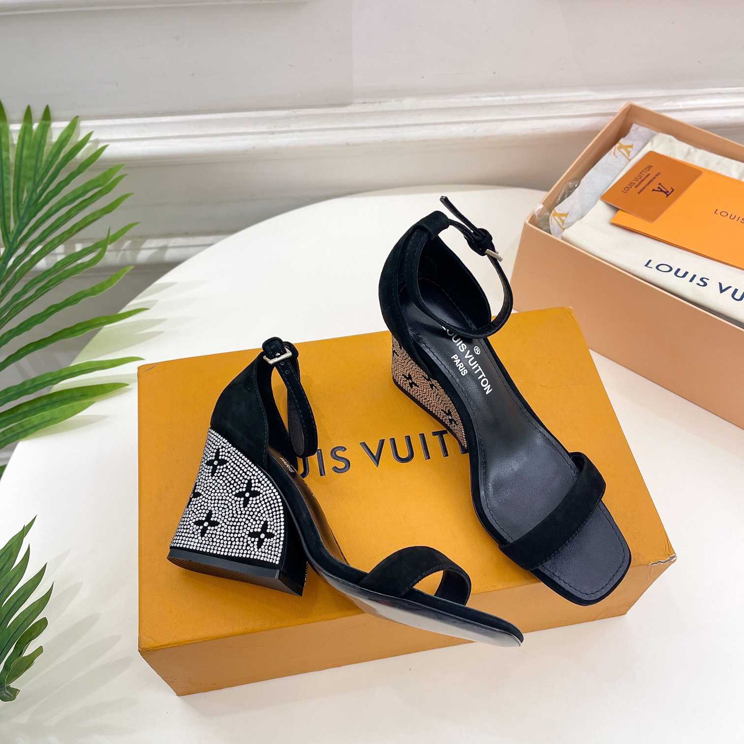 Louis Vuitton Appeal Wedge Sandal       1AACNU - PerfectKickZ