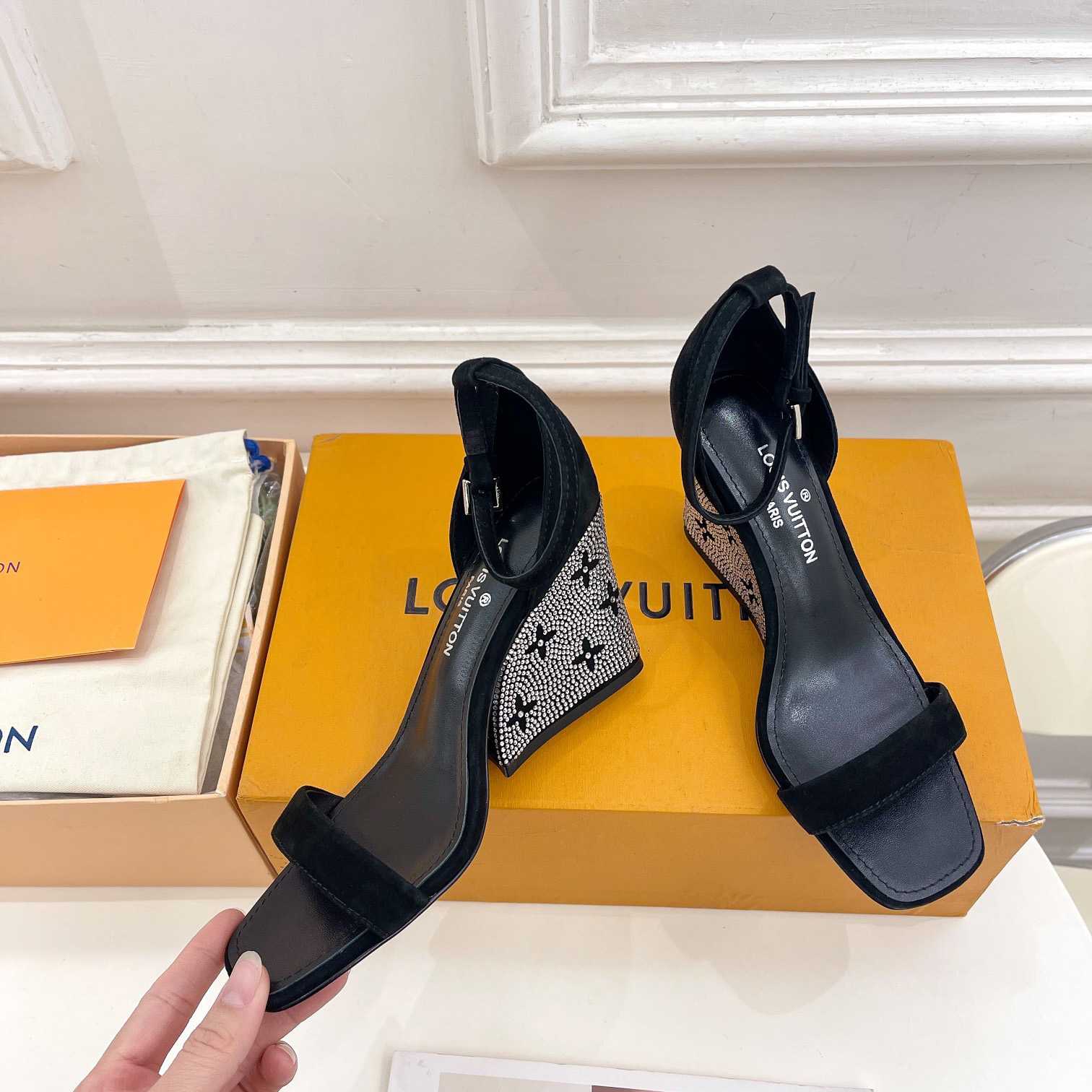 Louis Vuitton Appeal Wedge Sandal       1AACNU - PerfectKickZ