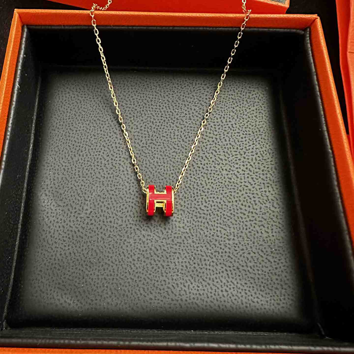 Hermes Mini Pop H Necklace - PerfectKickZ
