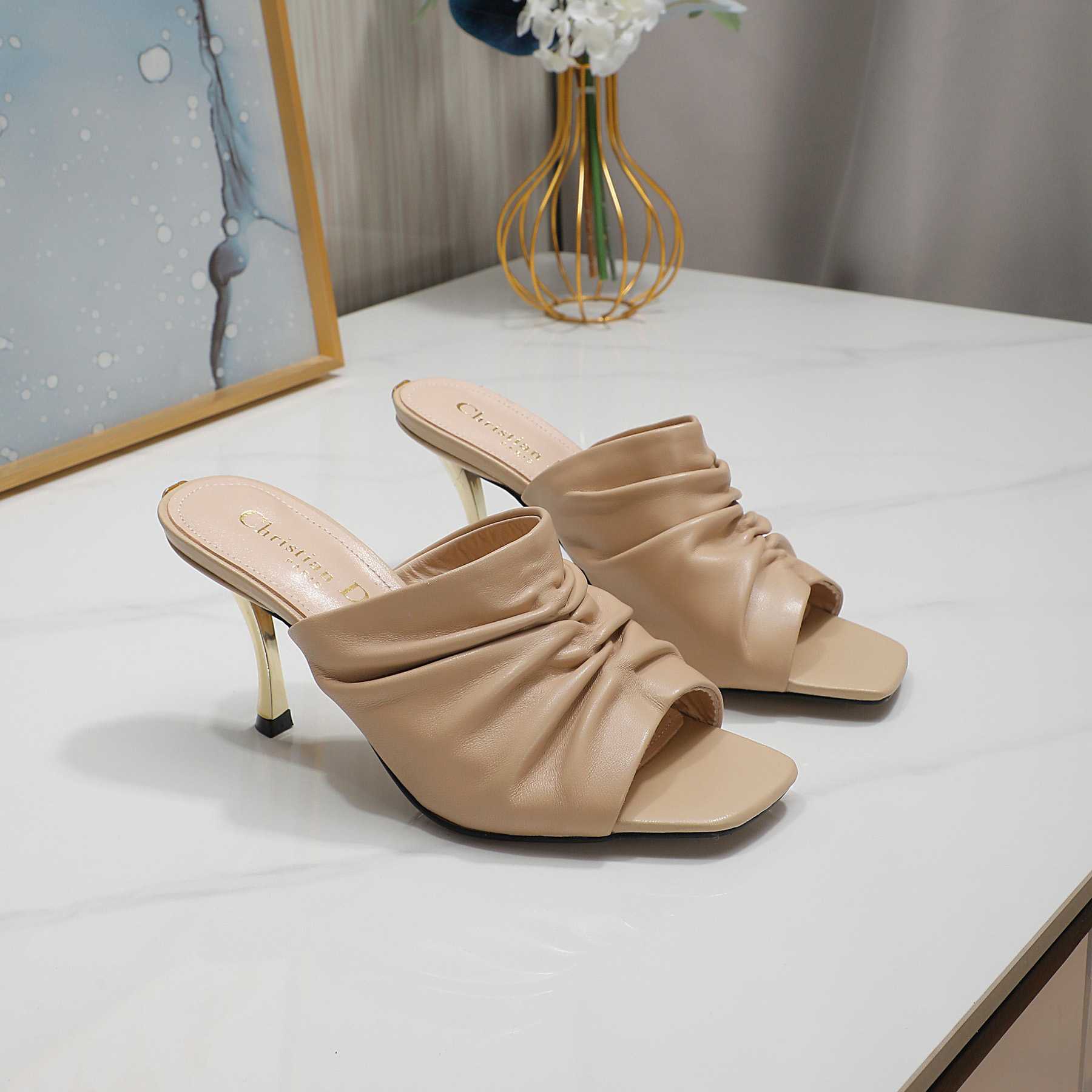 Dior D-Fame Open-Toe Pump - PerfectKickZ
