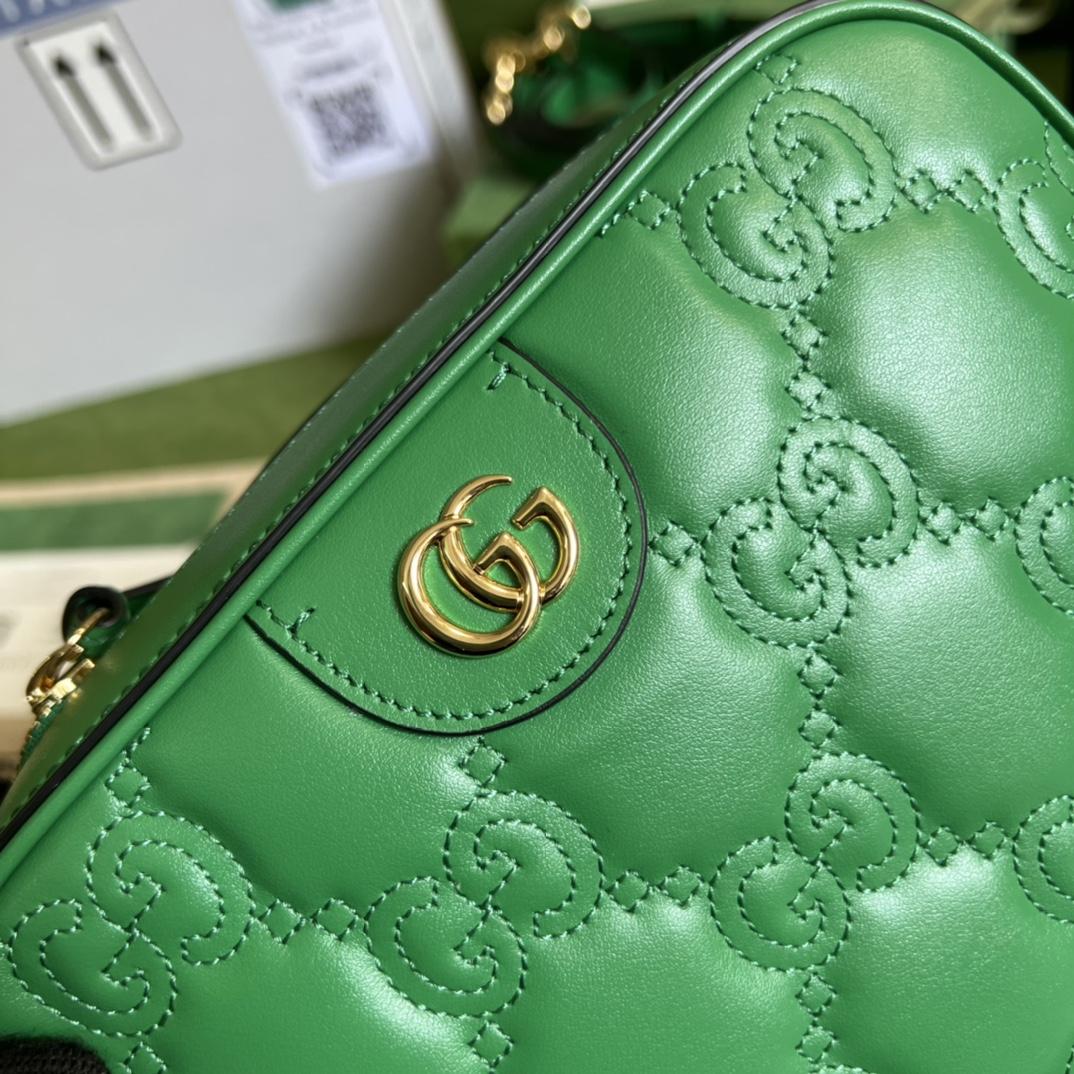 Gucci GG Matelassé Small Bag(21.5-17-7.5cm) - PerfectKickZ