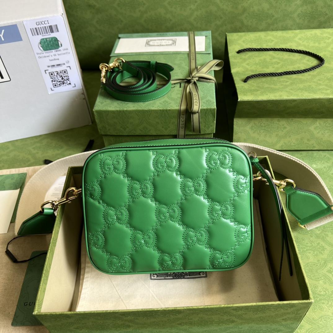 Gucci GG Matelassé Small Bag(21.5-17-7.5cm) - PerfectKickZ