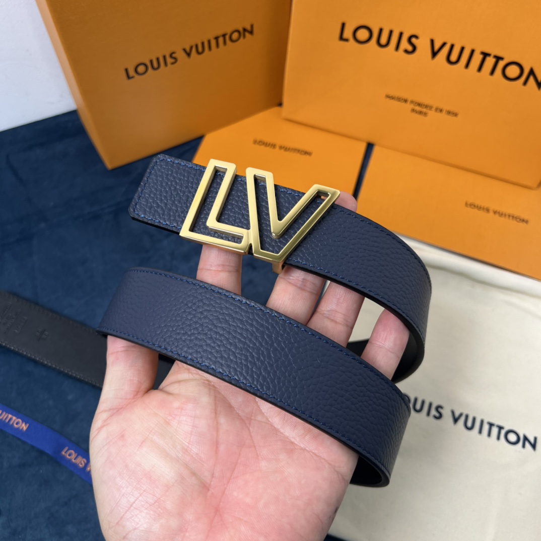 Louis Vuitton Reversible Belt  35mm - PerfectKickZ