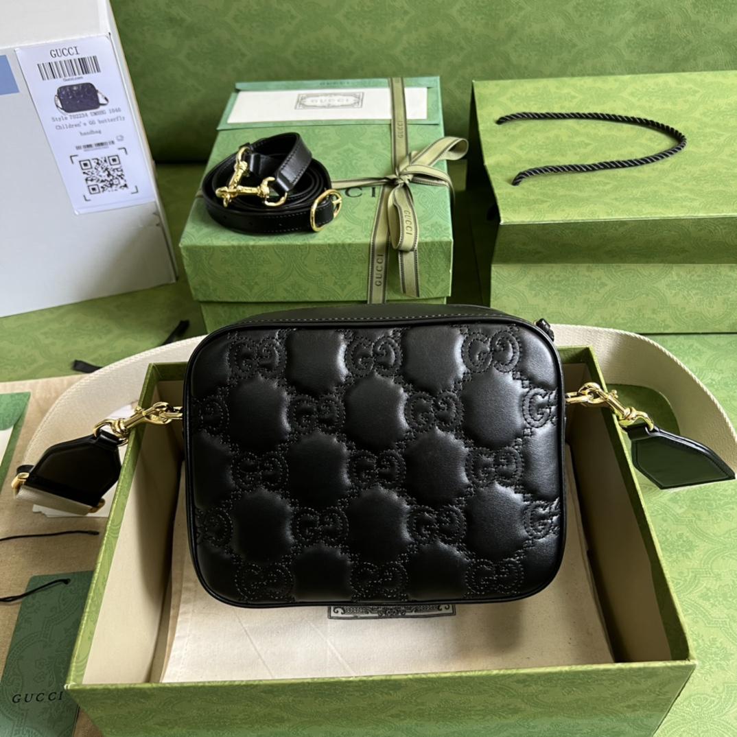 Gucci GG Matelassé Small Bag(21.5-17-7.5cm) - PerfectKickZ