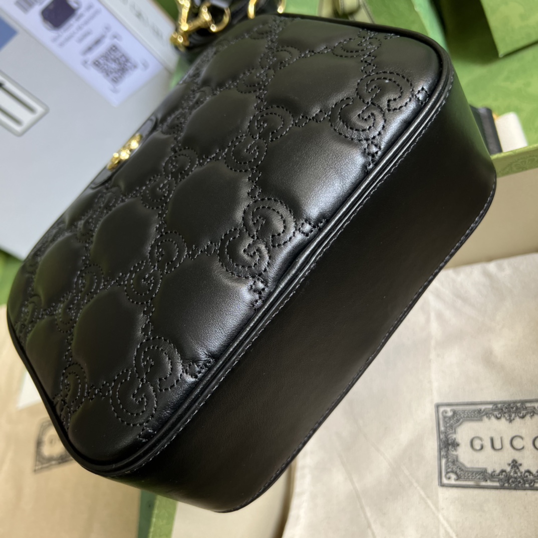 Gucci GG Matelassé Small Bag(21.5-17-7.5cm) - PerfectKickZ