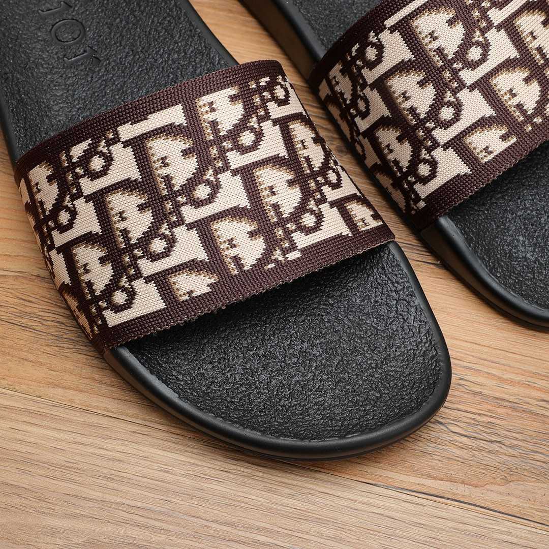 Dior Oblique Jacquard Sandals  - PerfectKickZ