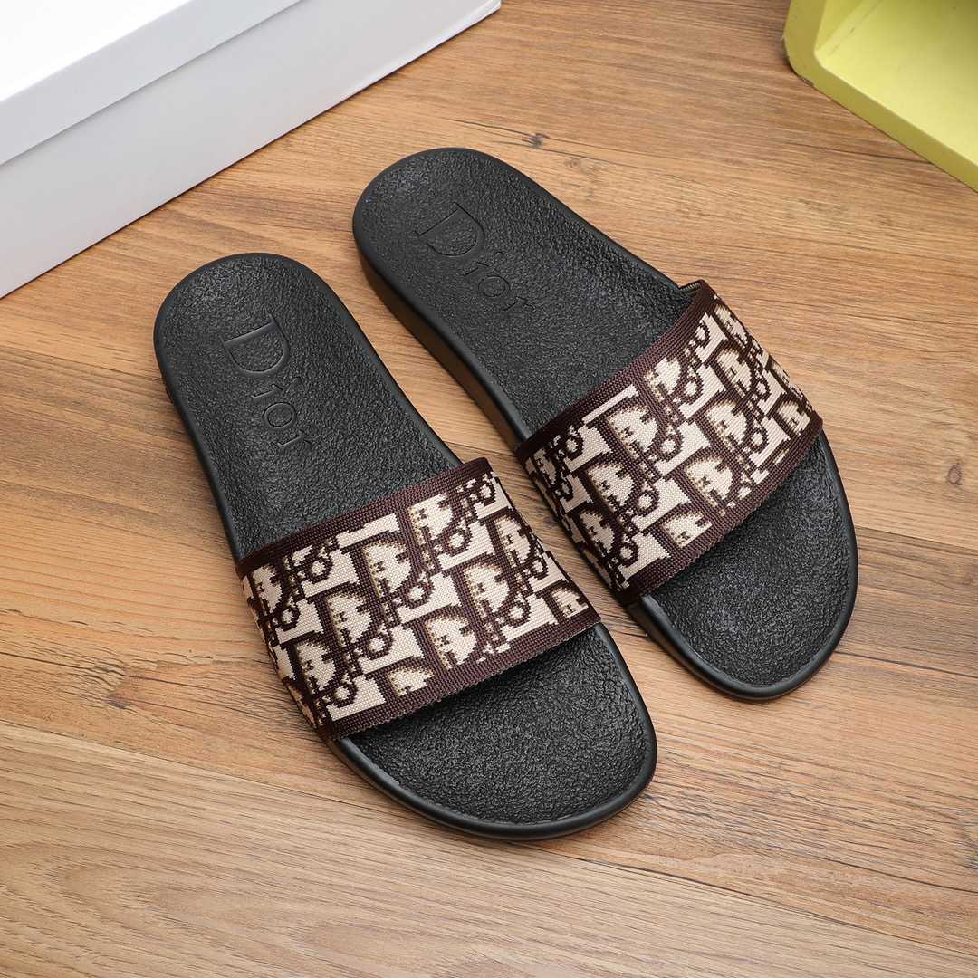 Dior Oblique Jacquard Sandals  - PerfectKickZ