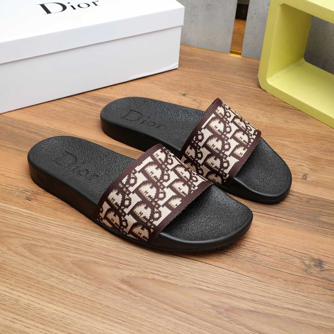 Dior Oblique Jacquard Sandals  - PerfectKickZ