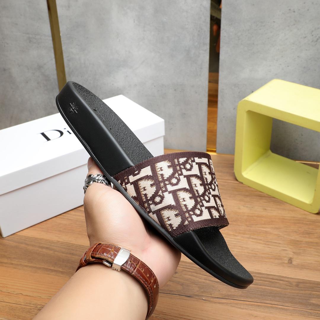Dior Oblique Jacquard Sandals  - PerfectKickZ