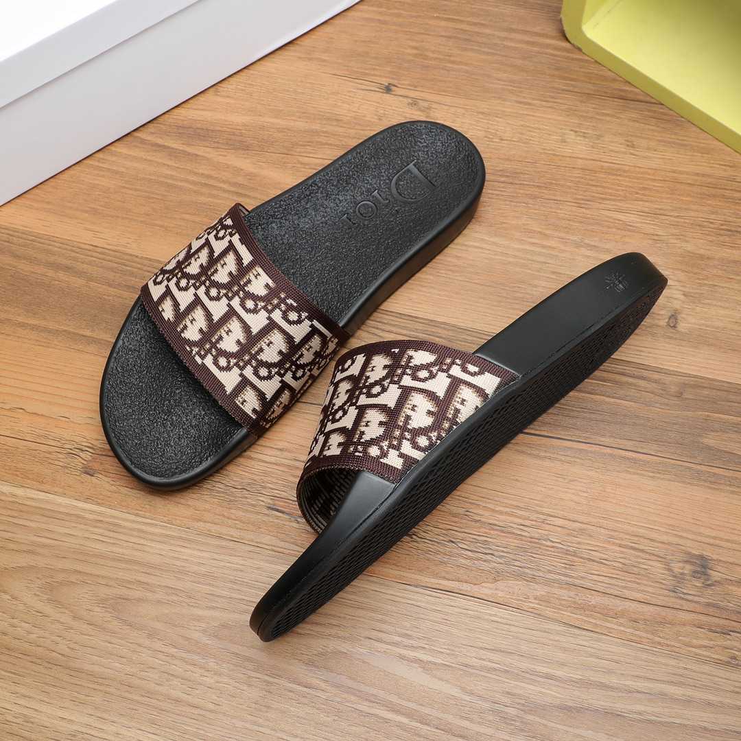 Dior Oblique Jacquard Sandals  - PerfectKickZ