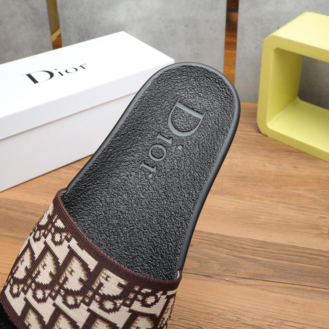 Dior Oblique Jacquard Sandals  - PerfectKickZ