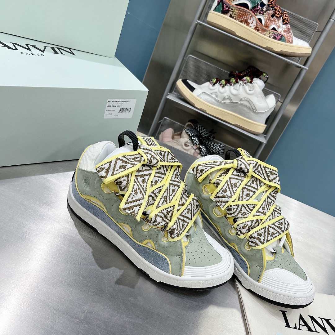 Lanvin Curb Sneakers - PerfectKickZ