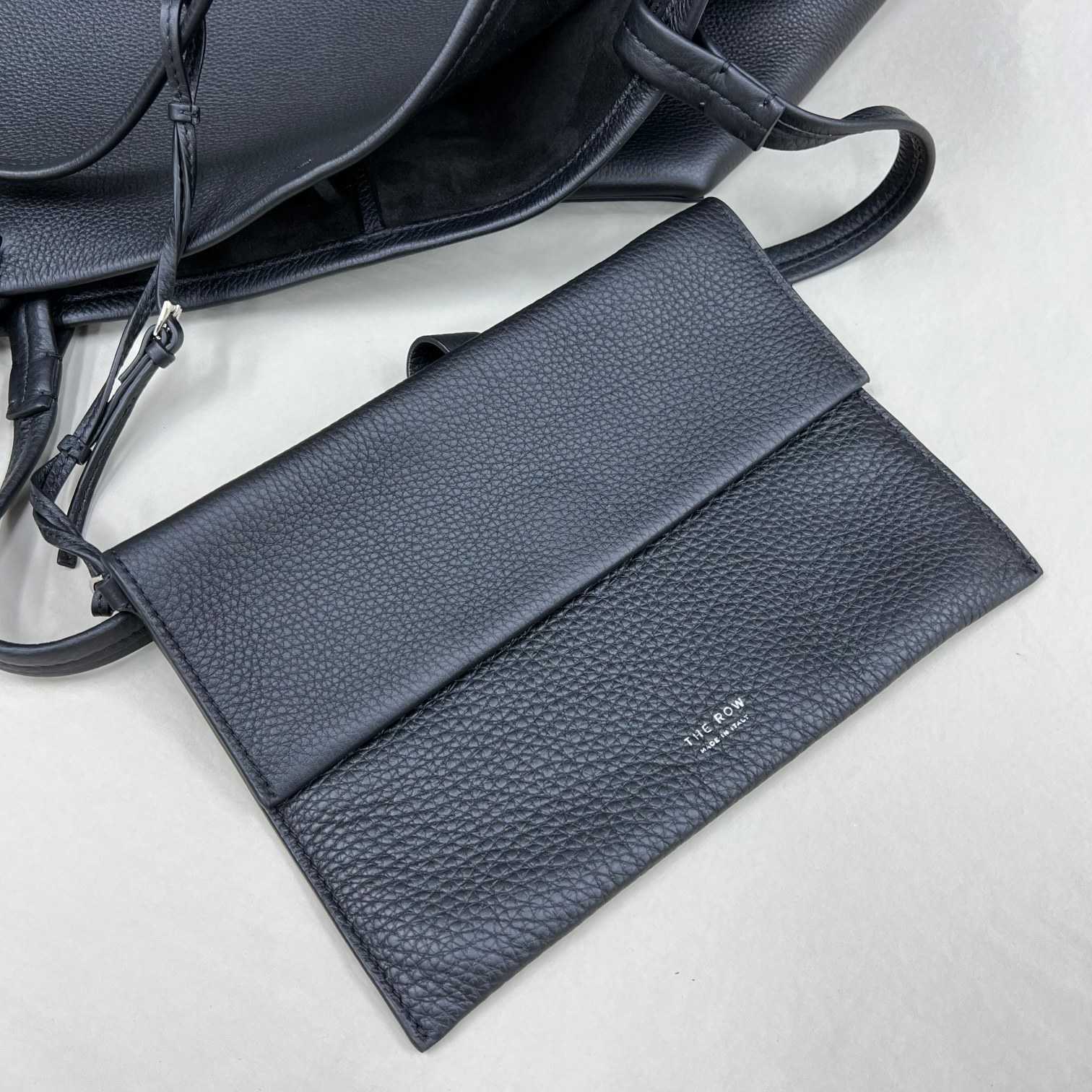 The Row Park Leather Tote Bag( 25-47-29-24cm) - PerfectKickZ