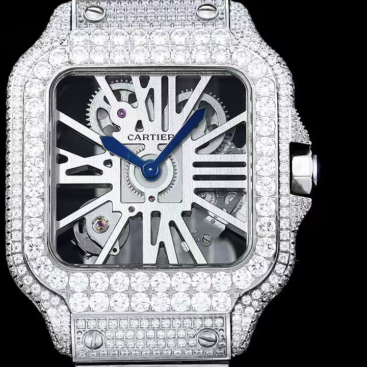 Cartier Santos De Cartier Skeleton    - 