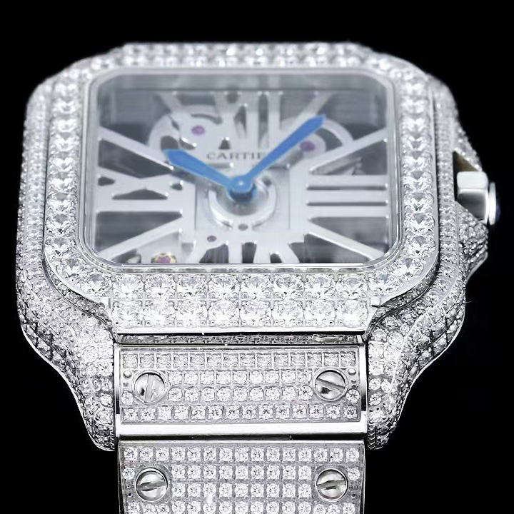 Cartier Santos De Cartier Skeleton    - 