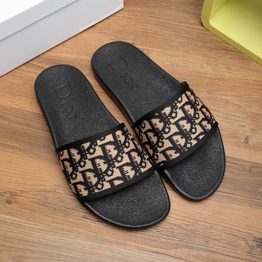 Dior Oblique Jacquard Sandals  - PerfectKickZ