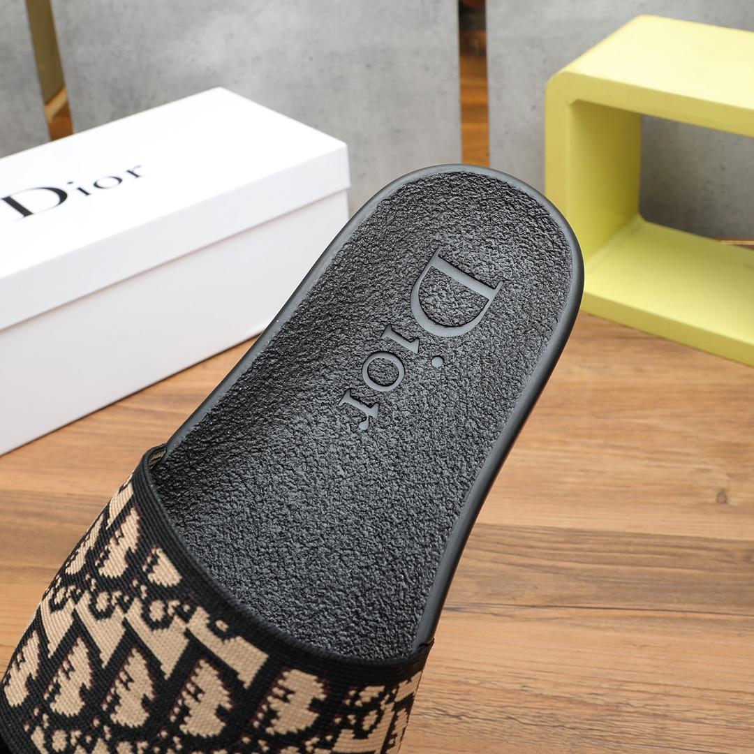 Dior Oblique Jacquard Sandals  - PerfectKickZ