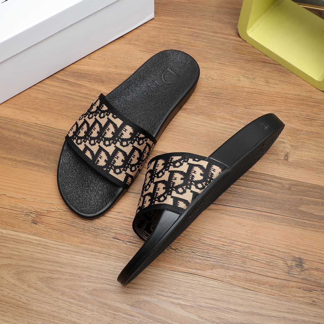 Dior Oblique Jacquard Sandals  - PerfectKickZ