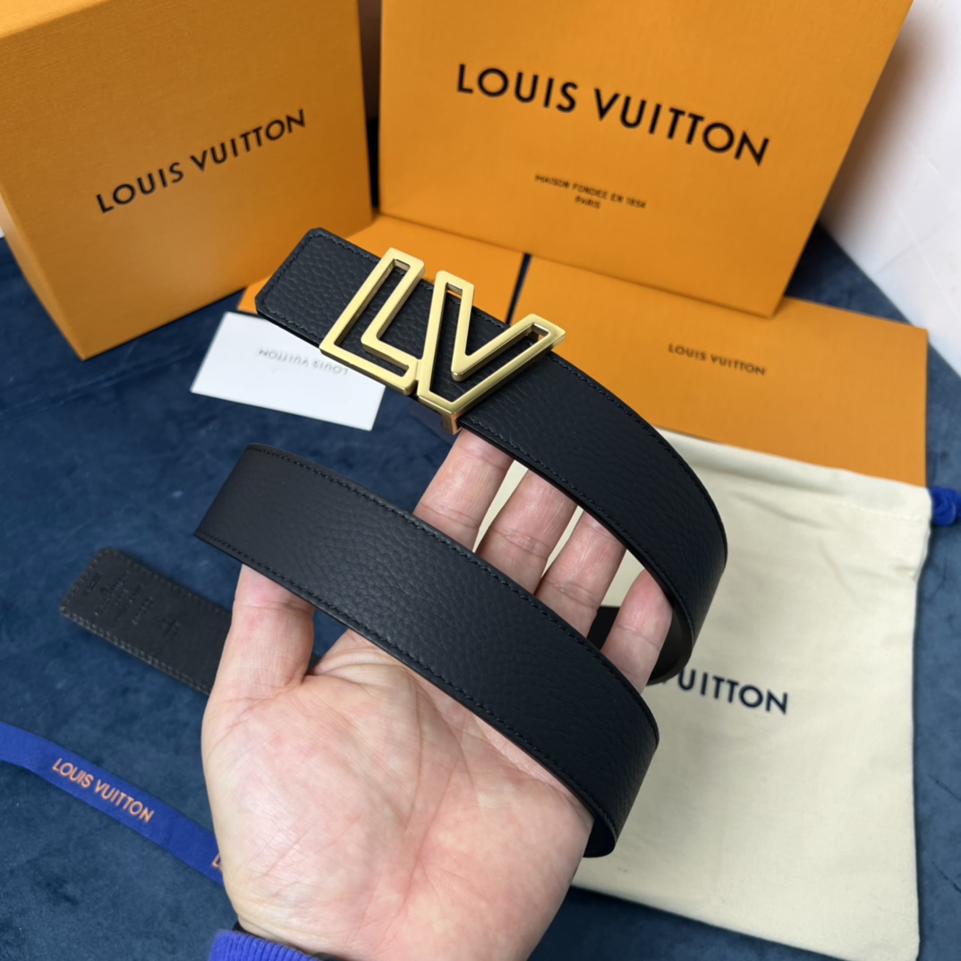 Louis Vuitton Reversible Belt  35mm - PerfectKickZ