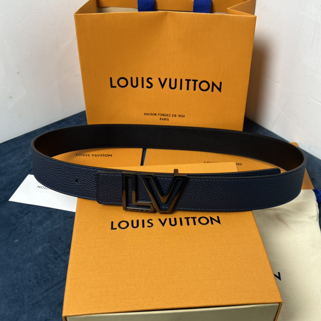 Louis Vuitton Reversible Belt  35mm - PerfectKickZ