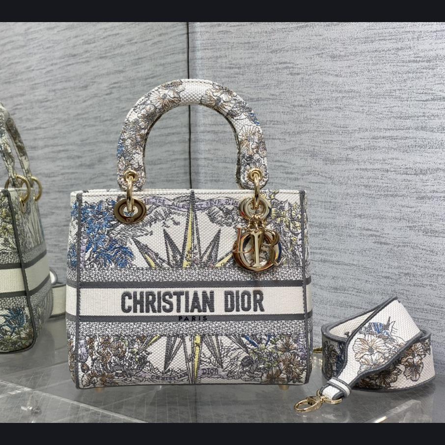 Dior Medium Lady D-lite Bag - PerfectKickZ