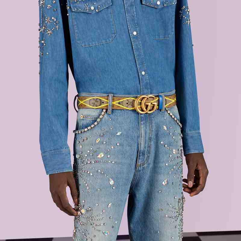 Gucci GG Marmont Wide Belt - PerfectKickZ