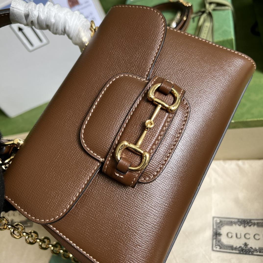 Gucci Horsebit 1955 Mini Bag(22x16x10.5cm) - PerfectKickZ