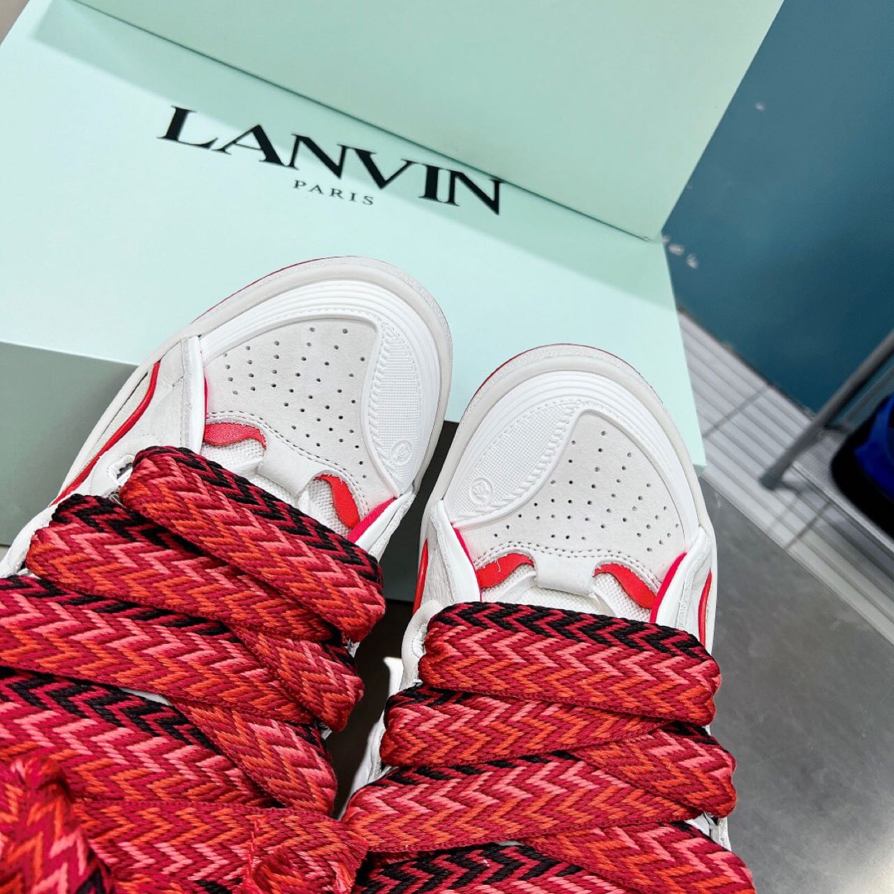 Lanvin Curb Batman Sneakers - PerfectKickZ