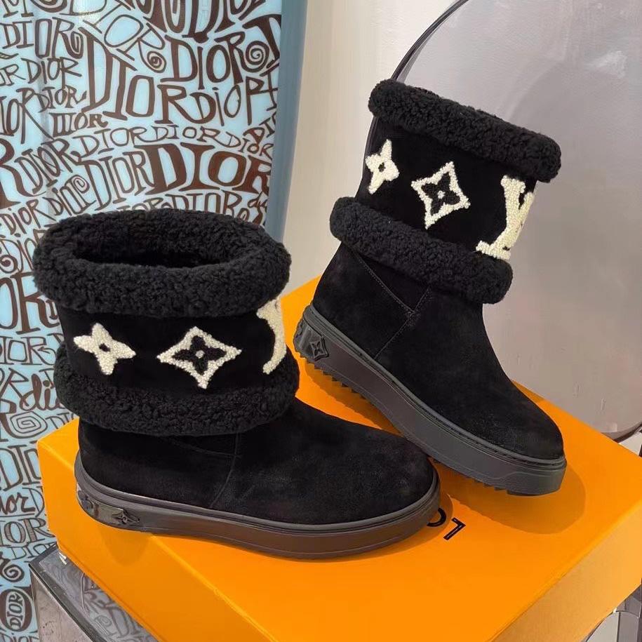 Louis Vuitton Snowdrop Flat Ankle Boot      1AACI2 - PerfectKickZ