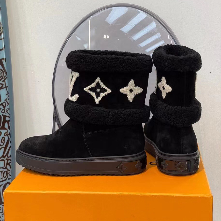 Louis Vuitton Snowdrop Flat Ankle Boot      1AACI2 - PerfectKickZ