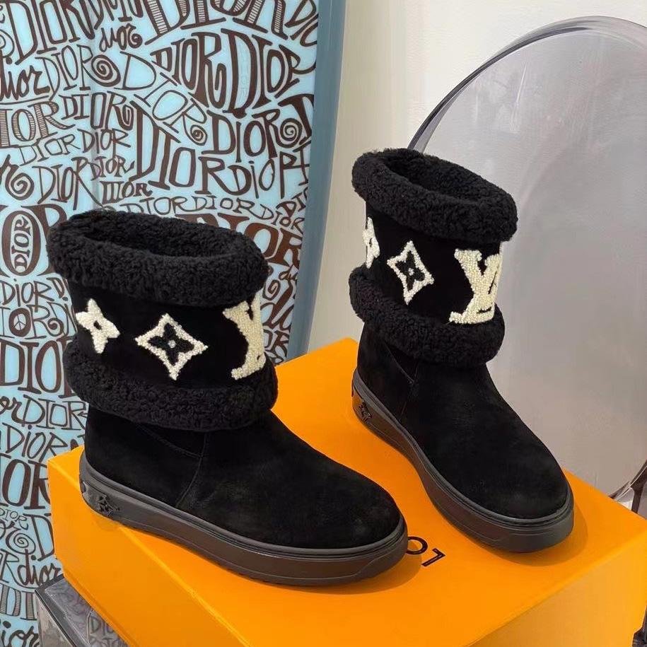 Louis Vuitton Snowdrop Flat Ankle Boot      1AACI2 - PerfectKickZ