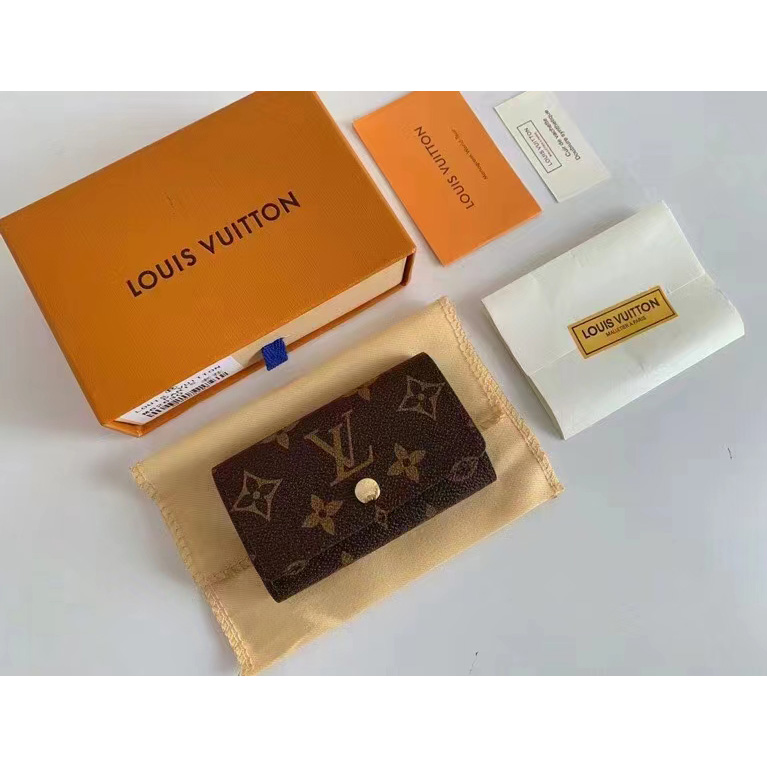 Louis Vuitton 6 Key Holder(10.5-7cm)       M62630 - PerfectKickZ
