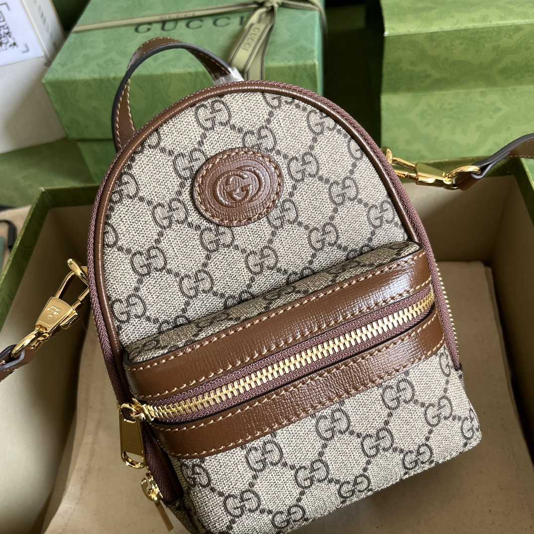 Gucci Multi-Function Bag With Interlocking G(15-19-8cm) - PerfectKickZ