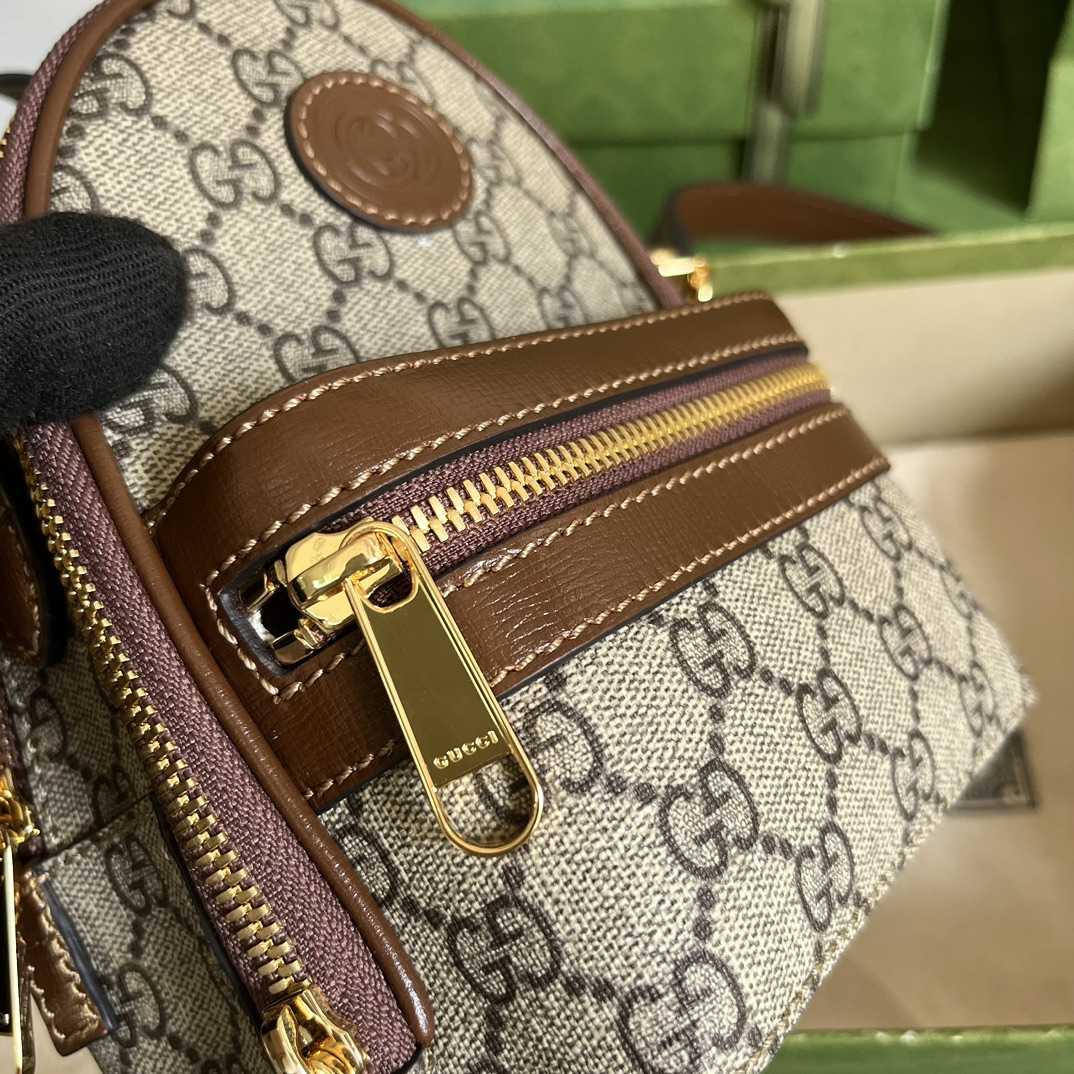 Gucci Multi-Function Bag With Interlocking G(15-19-8cm) - PerfectKickZ