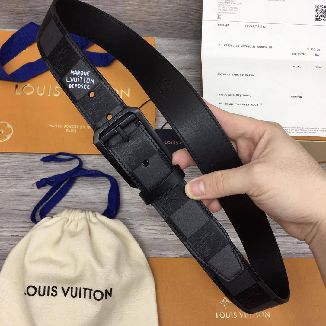 Louis Vuitton Belt  35mm - PerfectKickZ