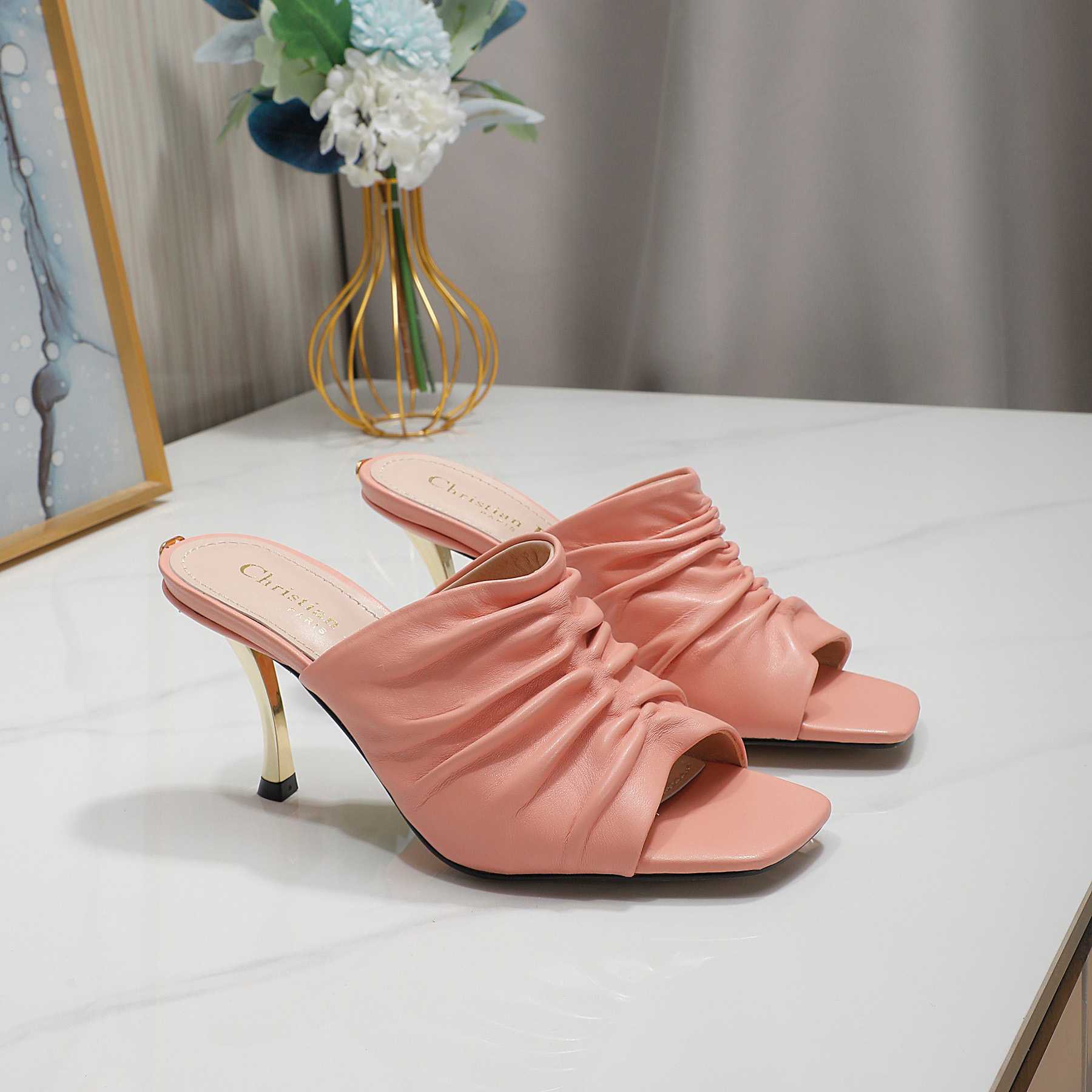 Dior D-Fame Open-Toe Pump - PerfectKickZ