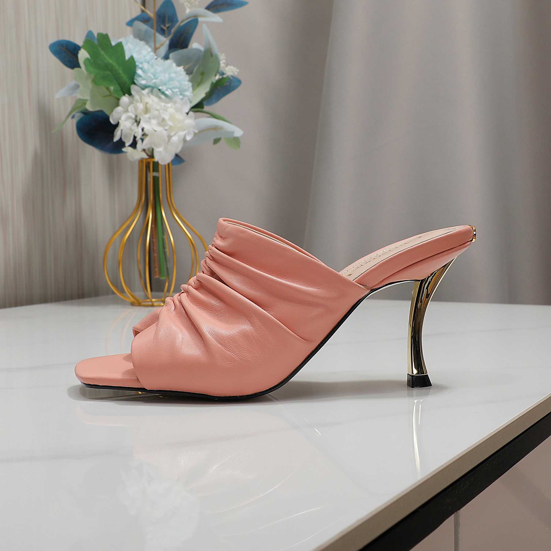 Dior D-Fame Open-Toe Pump - 