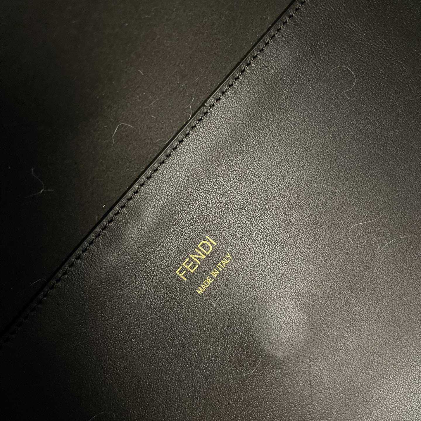 Fendi Sunshine White Mohair Shopper (35-17-31cmcm)   - PerfectKickZ
