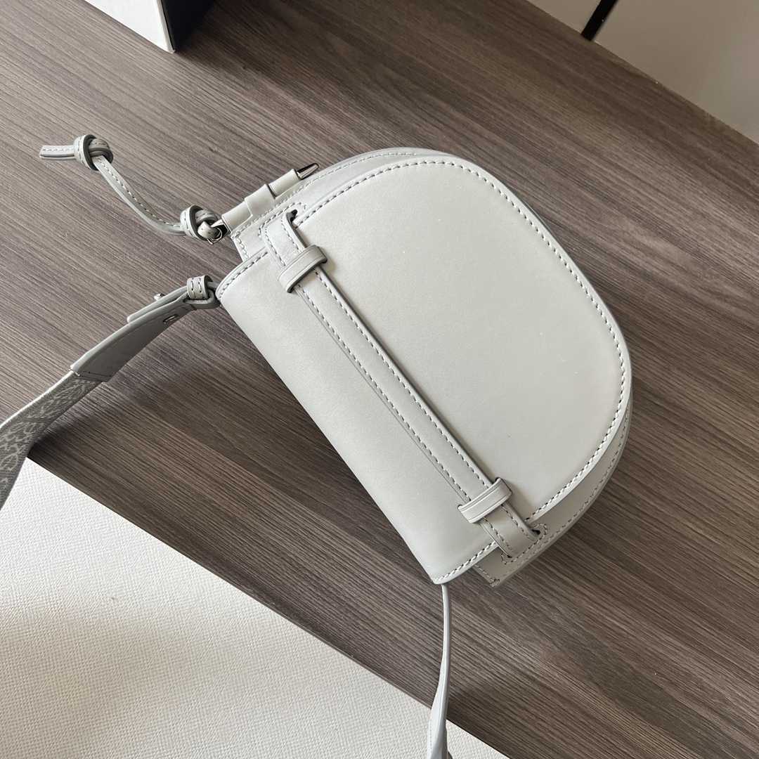 Loewe Mini Gate Dual Bag In Soft Calfskin And Jacquard - PerfectKickZ