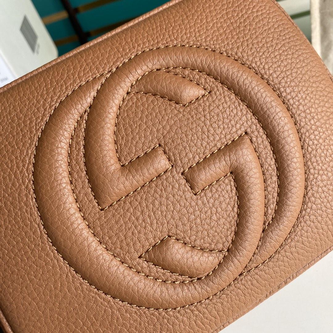 Gucci Soho Small Leather Disco Bag(22-15-7cm) - PerfectKickZ