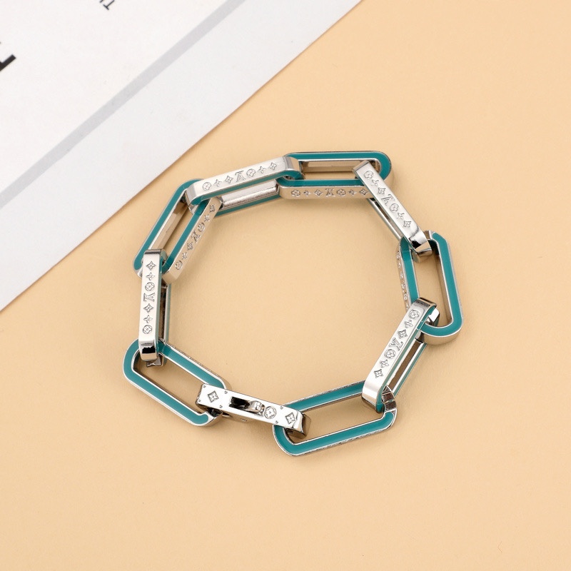Louis Vuitton Monogram Chain Links Bracelet      M80195 - PerfectKickZ