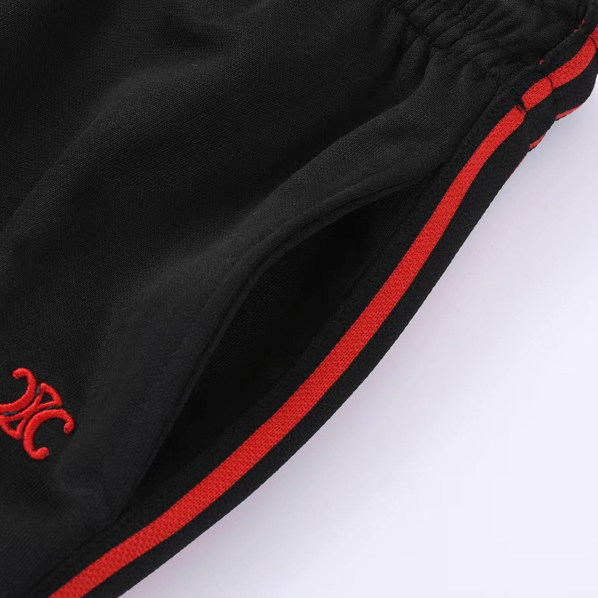 Celine Triomphe Track Pants In Double Face Jersey - 