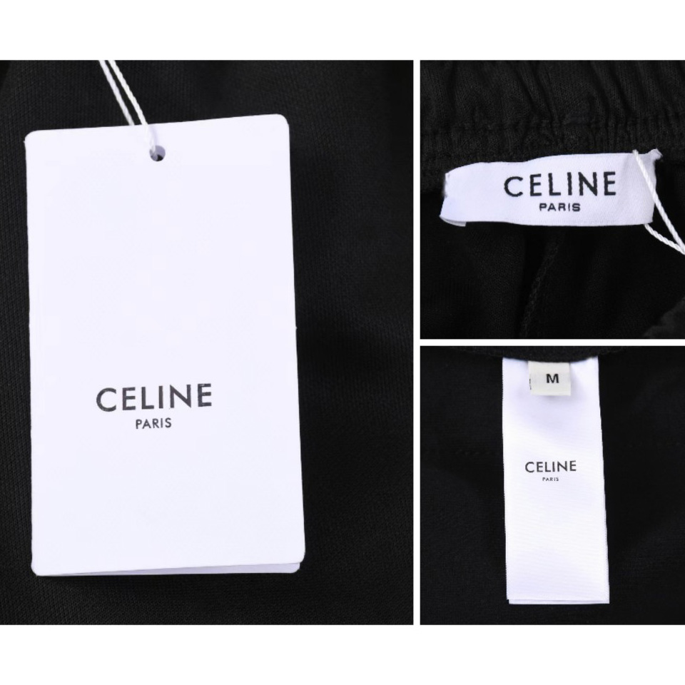 Celine Triomphe Track Pants In Double Face Jersey - PerfectKickZ