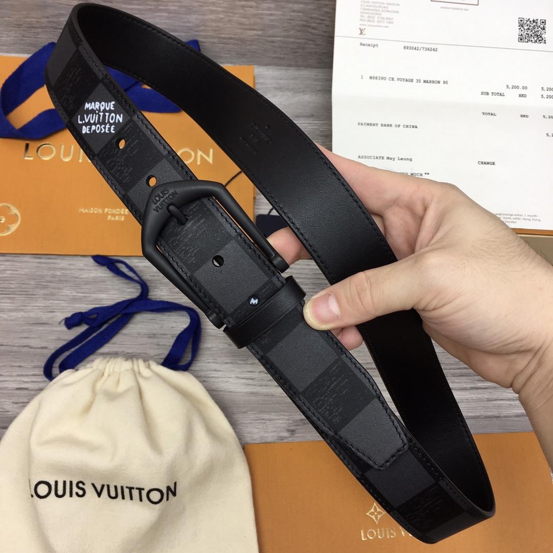 Louis Vuitton Belt  35mm - PerfectKickZ