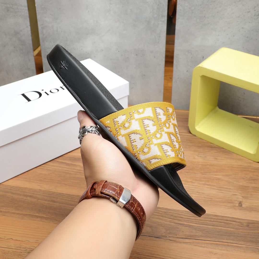 Dior Oblique Jacquard Sandals  - PerfectKickZ