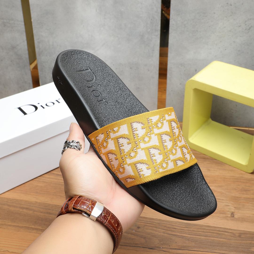 Dior Oblique Jacquard Sandals  - PerfectKickZ